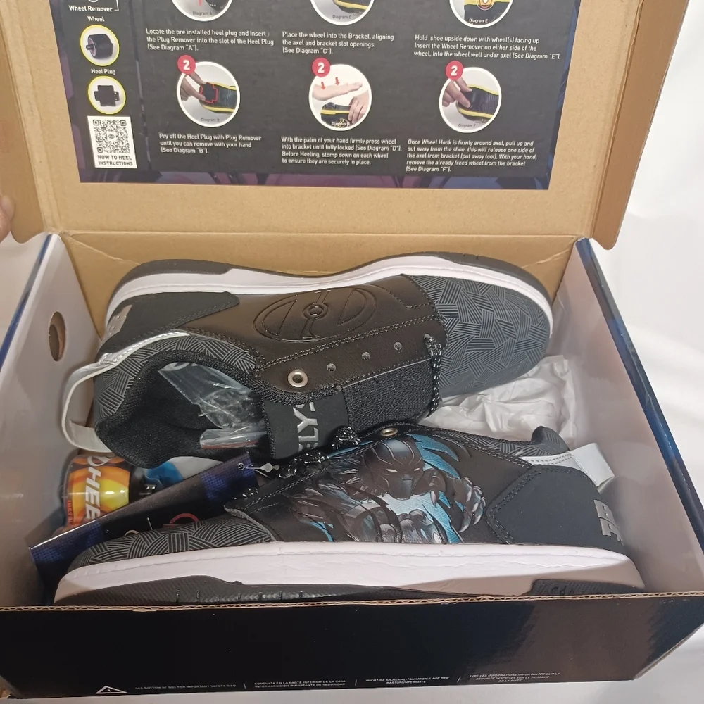 Heelys avengers black